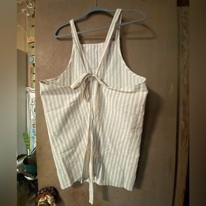Striped Apron
